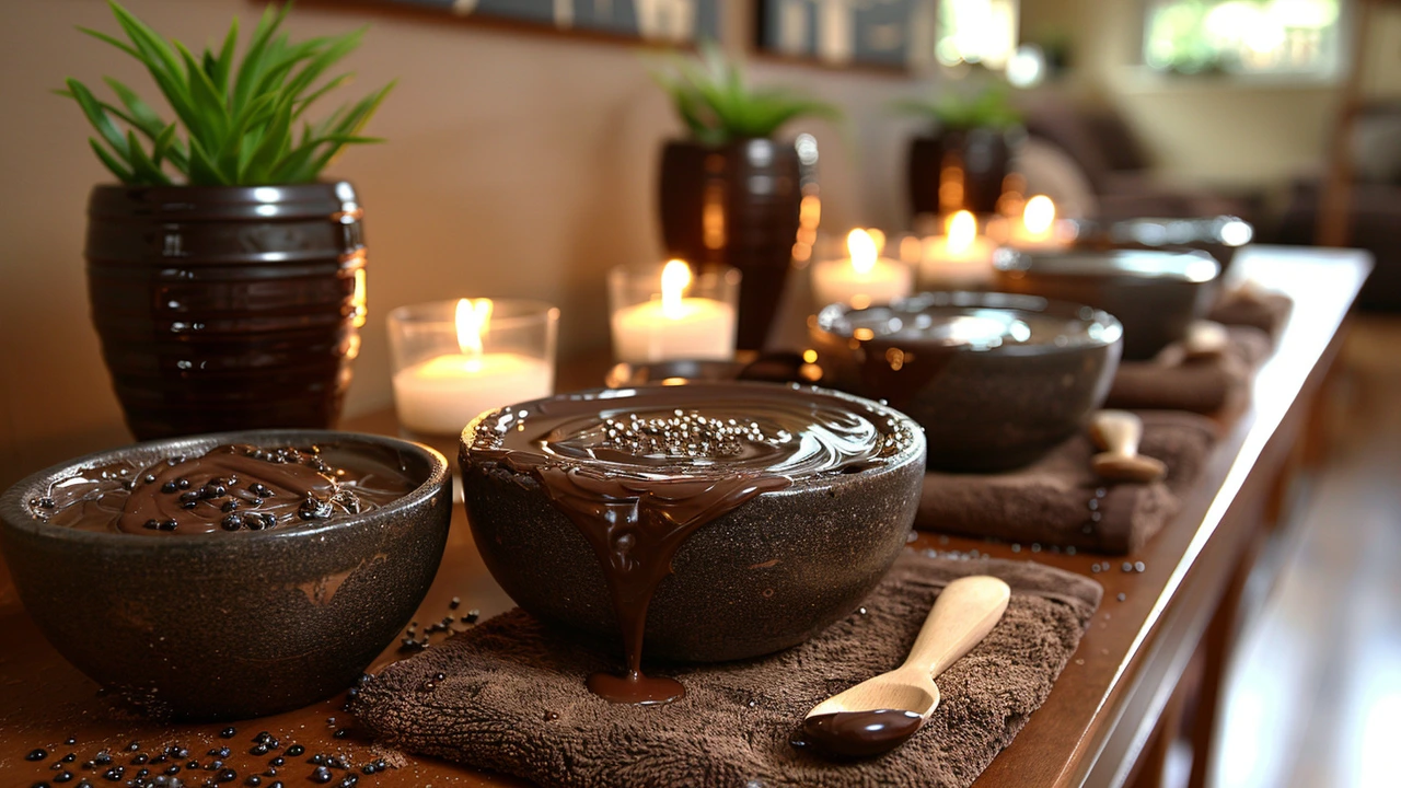 Čokoládová masáž: Hloubková relaxace a léčivé vlastnosti